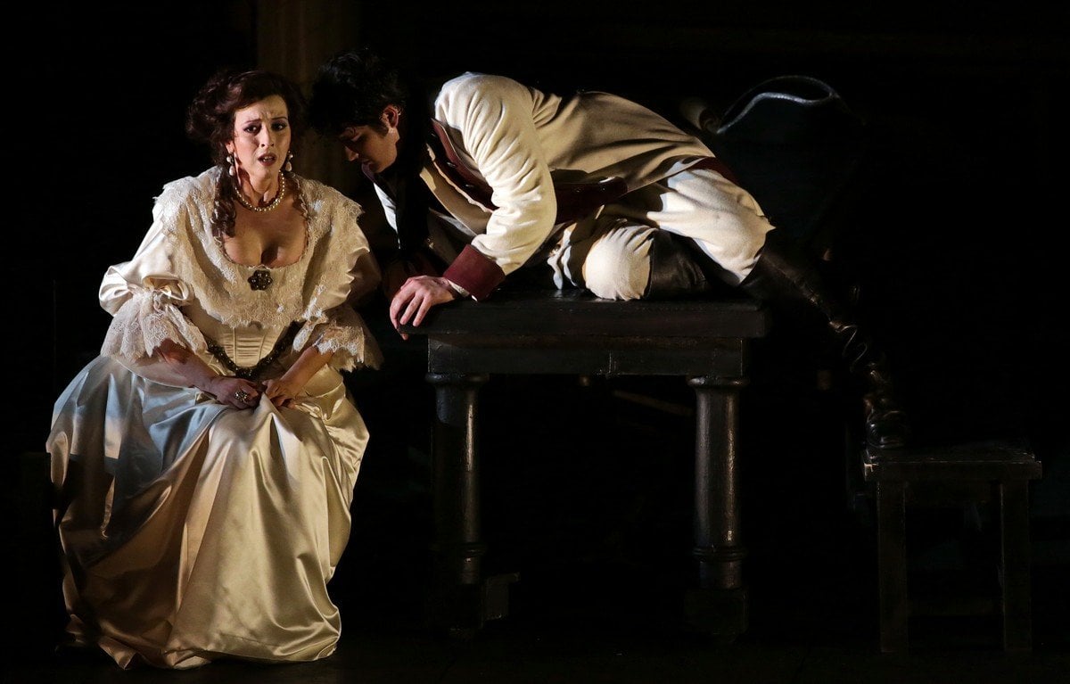 11 I masnadieri Lisette Oropesa and Matteo Desole photo Brescia e Amisano Teatro alla Scala 2019 11 I masnadieri, Lisette Oropesa and Matteo Desole, photo Brescia e Amisano, Teatro alla Scala 2019
