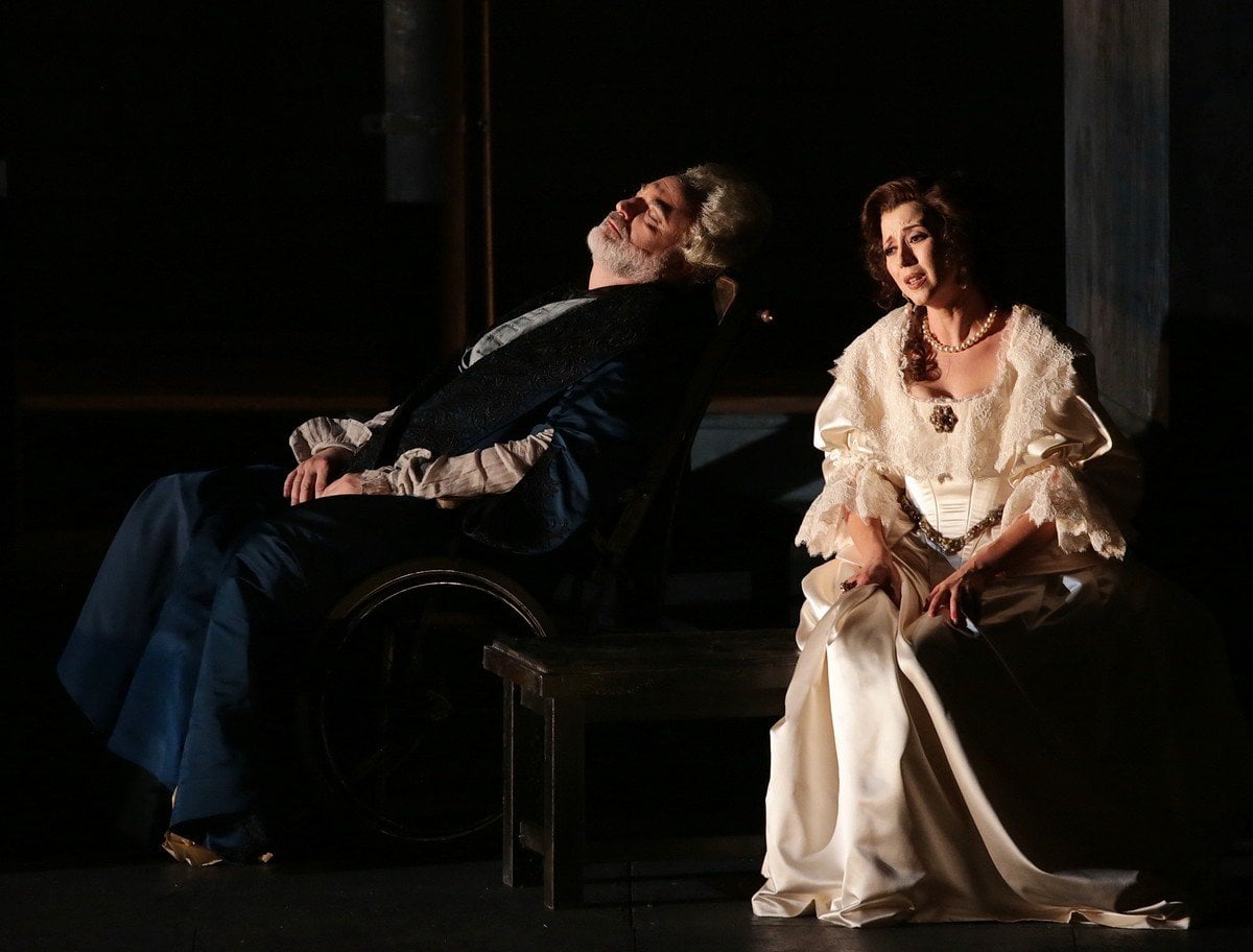 12 I masnadieri Michele Pertusi e Lisette Oropesa photo Brescia e Amisano Teatro alla Scala 2019 12 I masnadieri, Michele Pertusi e Lisette Oropesa, photo Brescia e Amisano, Teatro alla Scala 2019