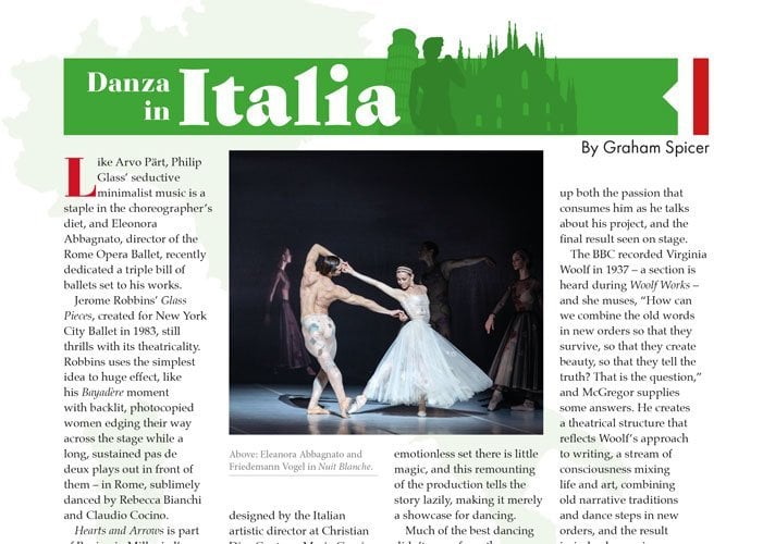 Dancing Times 2019 09 Danza in Italia