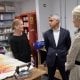Mayor of London Sadiq Khan meets Dyer Symone Frost with Deputy Mayor Justine Simmons at English National Ballets new building © Laurent Liotardo Mayor of London Sadiq Khan meets Dyer Symone Frost with Deputy Mayor Justine Simmons at English National Ballet's new building © Laurent Liotardo