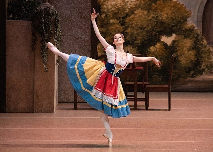 Eleonora Sevenard in Coppelia photo Mikhail Logvinov