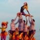 Darcey Bussell rehearsing the Spirit of the Flame for the 2012 London Olympics closing ceremony