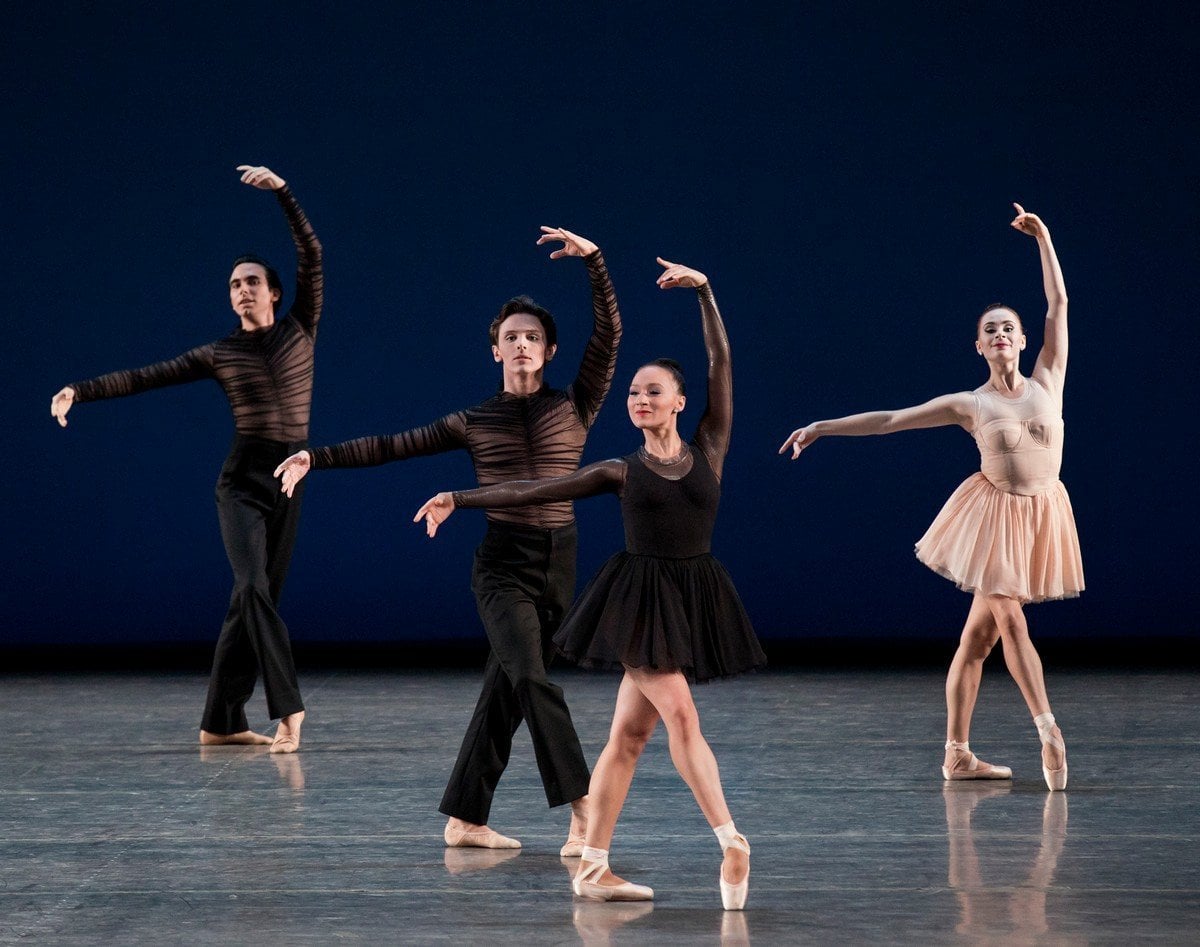 Sebastian Villarini Velez Ethan Fuller Rachel Hutsell and Jacqueline Bologna in Gianna Reisen%E2%80%99s Composer%E2%80%99s Holiday photo by Paul Kolnik Sebastian Villarini Velez, Ethan Fuller, Rachel Hutsell, and Jacqueline Bologna in Gianna Reisen's Composer's Holiday, photo by Paul Kolnik