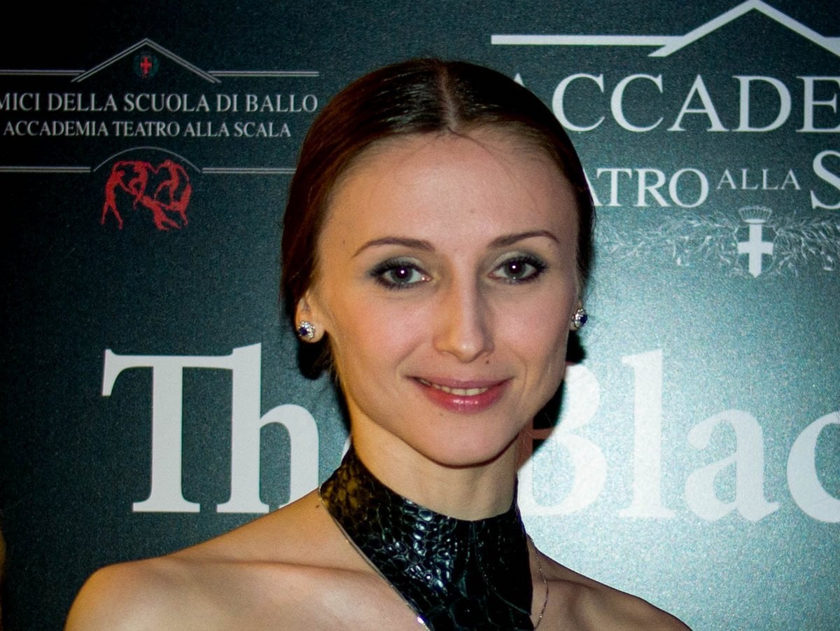 Svetlana Zakharova at the Black and White Ball, Milan, 2013