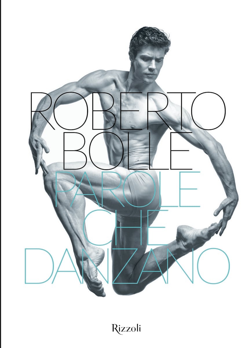 Roberto Bolle Parole che danzano cover Roberto Bolle Parole che danzano cover