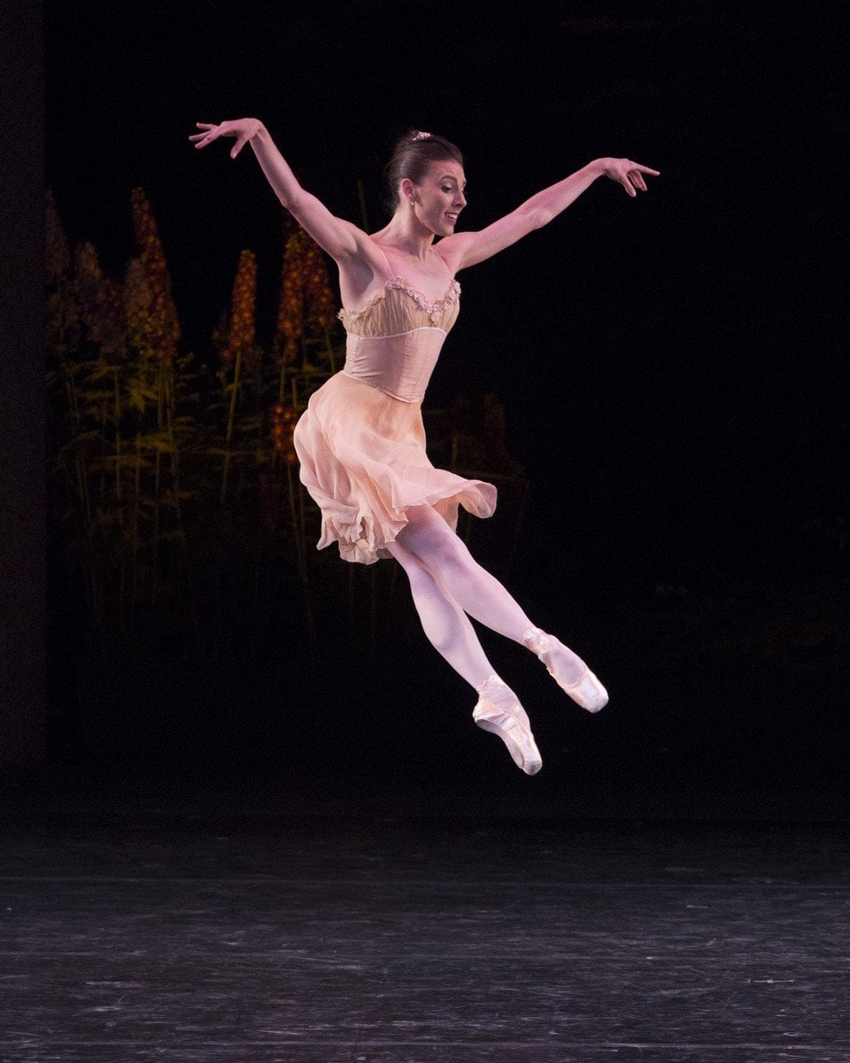 Tiler Peck in Balanchines Tchaikovsky Pas de Deux photo by Erin Baiano 2017 Tiler Peck in Balanchine's Tchaikovsky Pas de Deux, photo by Erin Baiano 2017