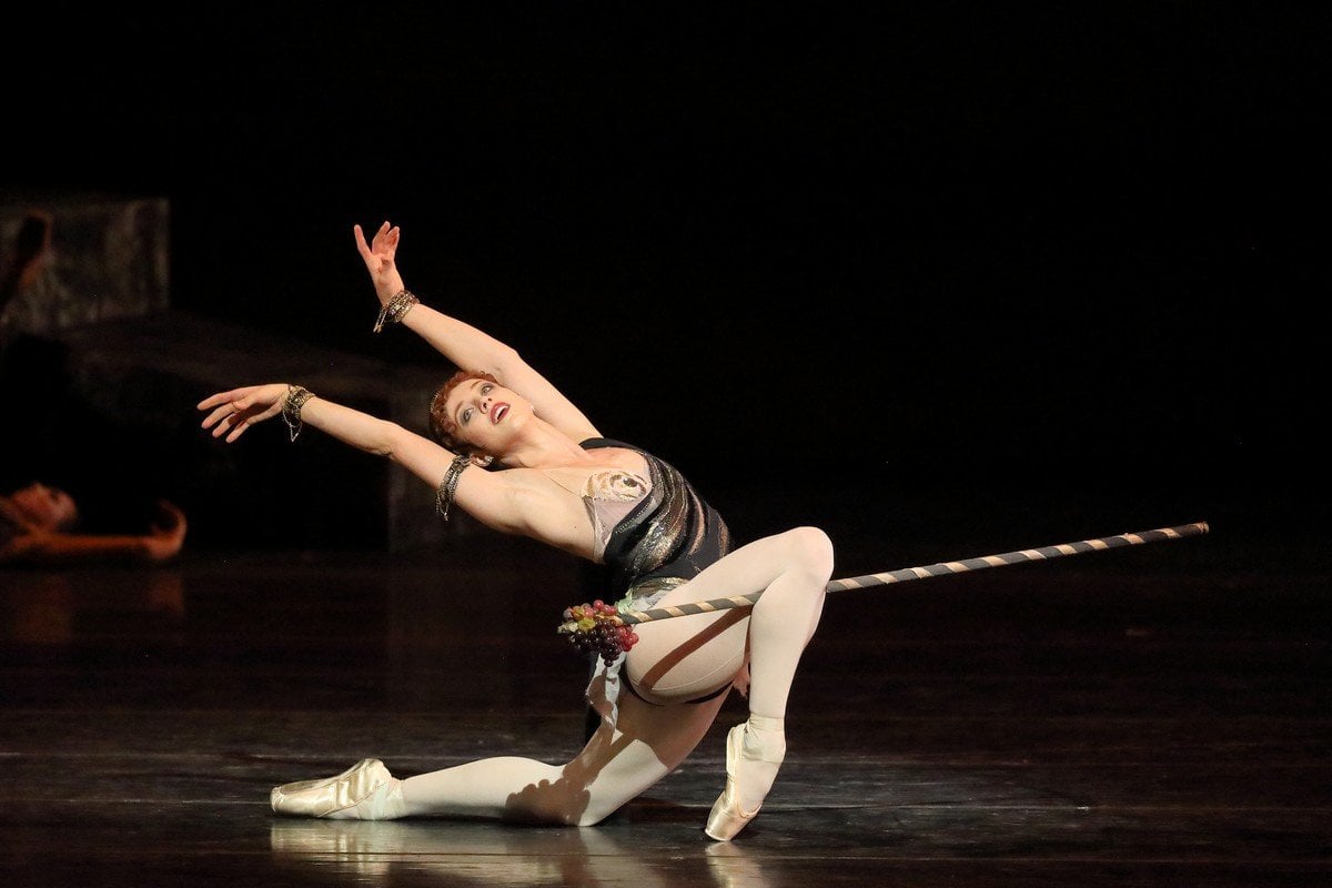 Virna Toppi as Aegina in Spartacus photo by Wilfred Hosl Bavarian State Ballet 2020. Virna Toppi as Aegina in Spartacus, photo by Wilfred Hosl, Bavarian State Ballet 2020.