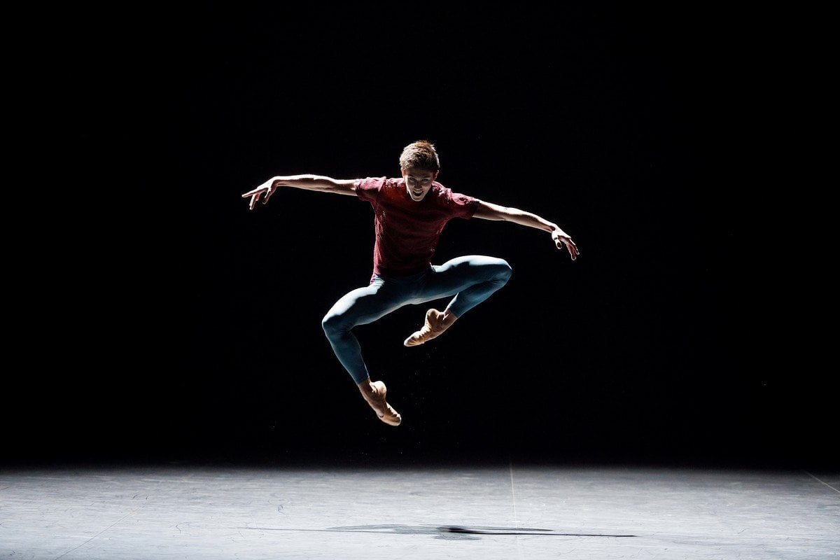 English National Ballet dancer Erik Woolhouse in Playlist Track 12 by William Forsythe © Laurent Liotardo English National Ballet dancer Erik Woolhouse in Playlist Track 12 by William Forsythe © Laurent Liotardo