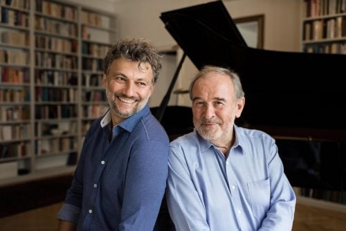 Jonas Kaufmann and Helmut Deutsch © Lena Wunderlich, Sony Classical