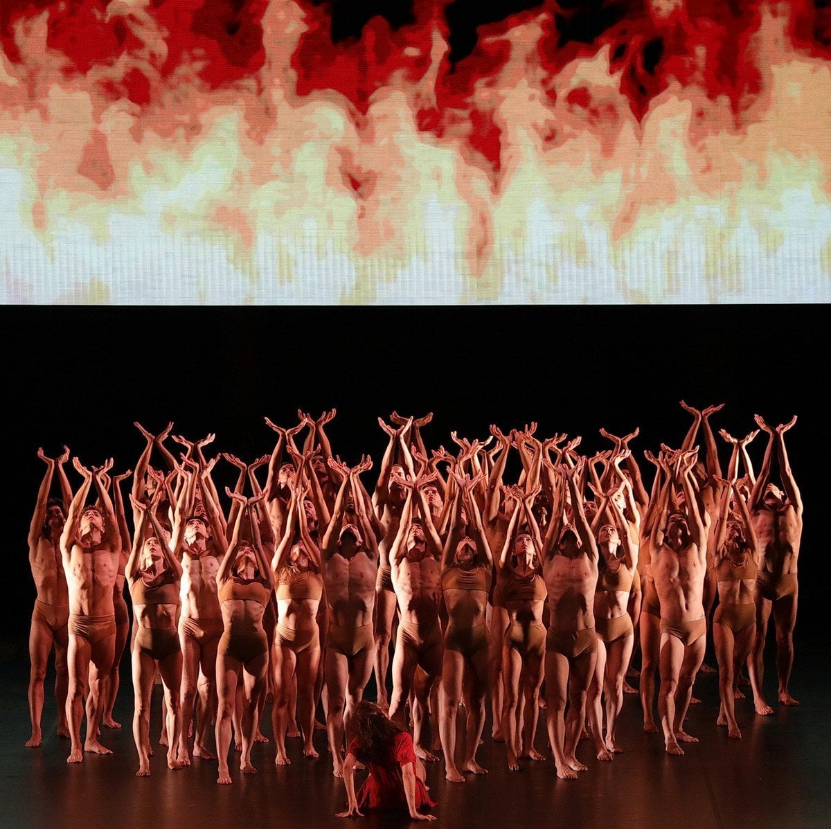 Madina 22 Antonella Albano and the corps de ballet photo by Brescia e Amisano ©Teatro alla Scala Madina - 22 - Antonella Albano and the corps de ballet, photo by Brescia e Amisano ©Teatro alla Scala