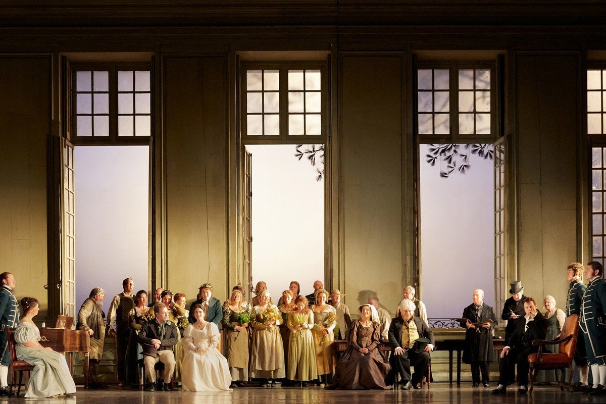 Production photo of The Marriage of Figaro The Royal Opera 2019 ROH photograph by Mark Douet Production photo of The Marriage of Figaro The Royal Opera 2019 ROH photograph by Mark Douet
