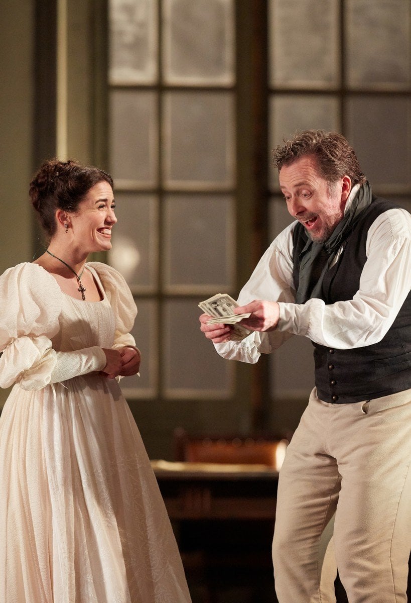 The Marriage of Figaro Joelle Harvey as Susanna Christian Gerhaher as Figaro ROH 2019 photo by Mark Douet The Marriage of Figaro Joelle Harvey as Susanna Christian Gerhaher as Figaro ROH 2019 photo by Mark Douet