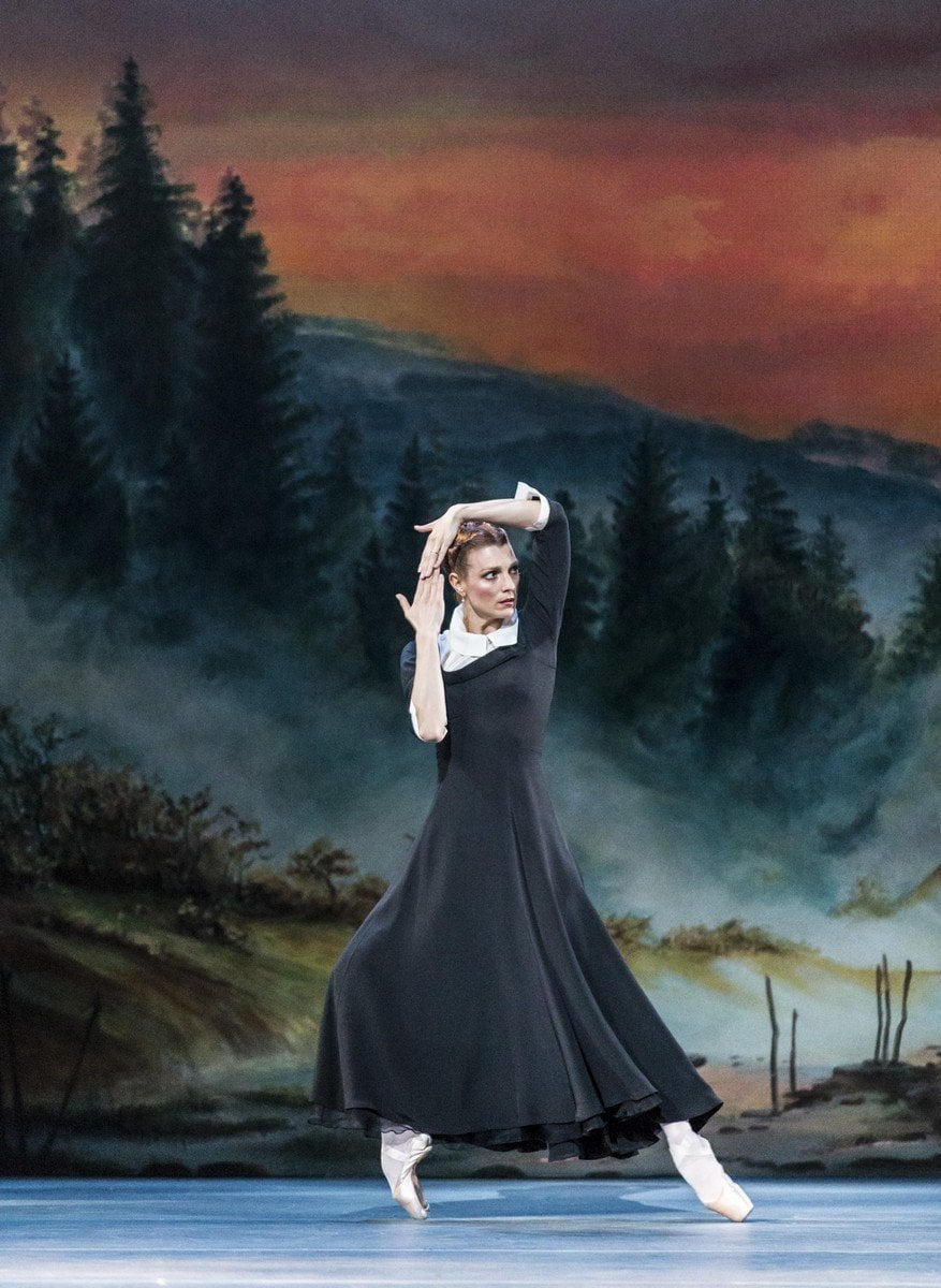 Zenaida Yanowsky as Paulina in The Winters Tale The Royal Ballet © ROH Johan Persson 2014 Zenaida Yanowsky as Paulina in The Winter's Tale, The Royal Ballet, © ROH Johan Persson 2014