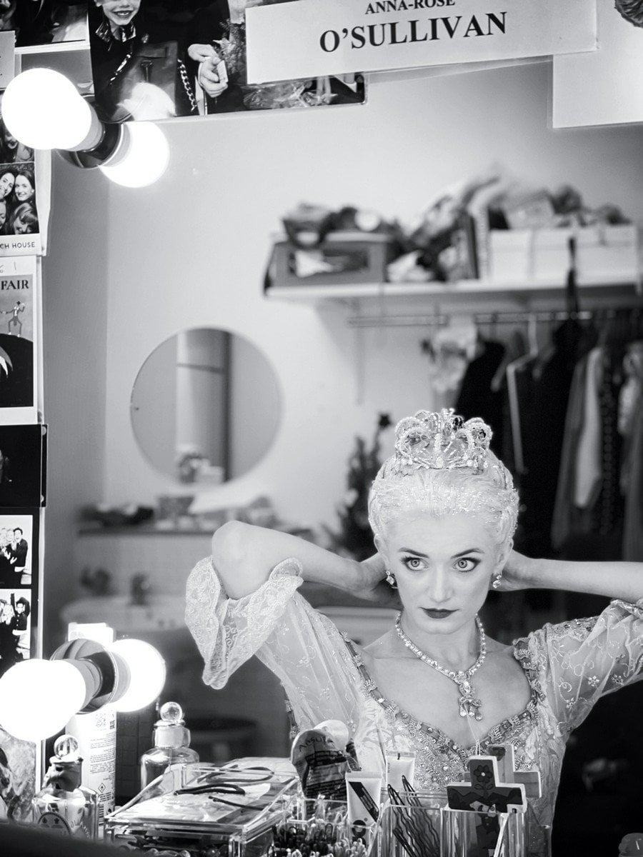 Anna Rose OSullivan preparing for the Sugar Plum Fairy January 2022 Anna Rose O'Sullivan preparing for the Sugar Plum Fairy, January 2022, photo by Marcelino Sambé