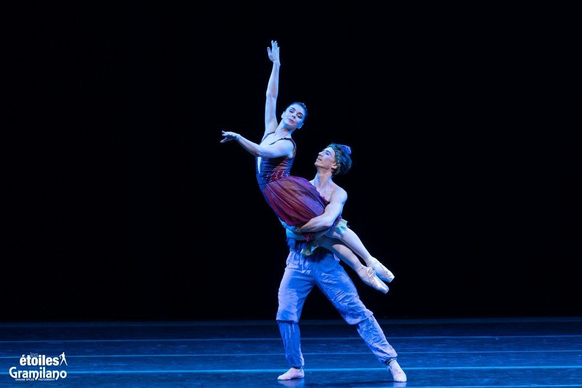LES ETOILES 2022 Vadim Muntagirov and Natalia Osipova in Le Corsaire © Graham Spicer 3519 LES ÉTOILES 2022 - Vadim Muntagirov and Natalia Osipova in Le Corsaire © Graham Spicer - 3519