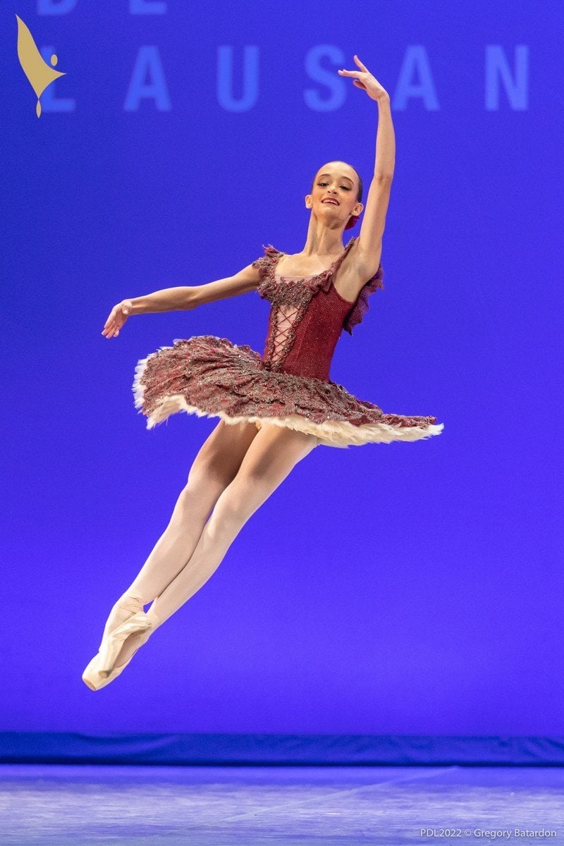 Prix de Lausanne 2022 112 Luciana Sagioro finalist ©Gregory Batardon 9910 Prix de Lausanne 2022 112 Luciana Sagioro, finalist ©Gregory Batardon, 9910