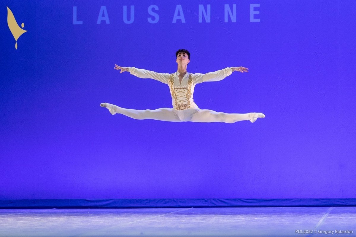 Prix de Lausanne 2022 201 Micah Levine finalist ©Gregory Batardon 0155 Prix de Lausanne 2022 201 Micah Levine, finalist ©Gregory Batardon, 0155