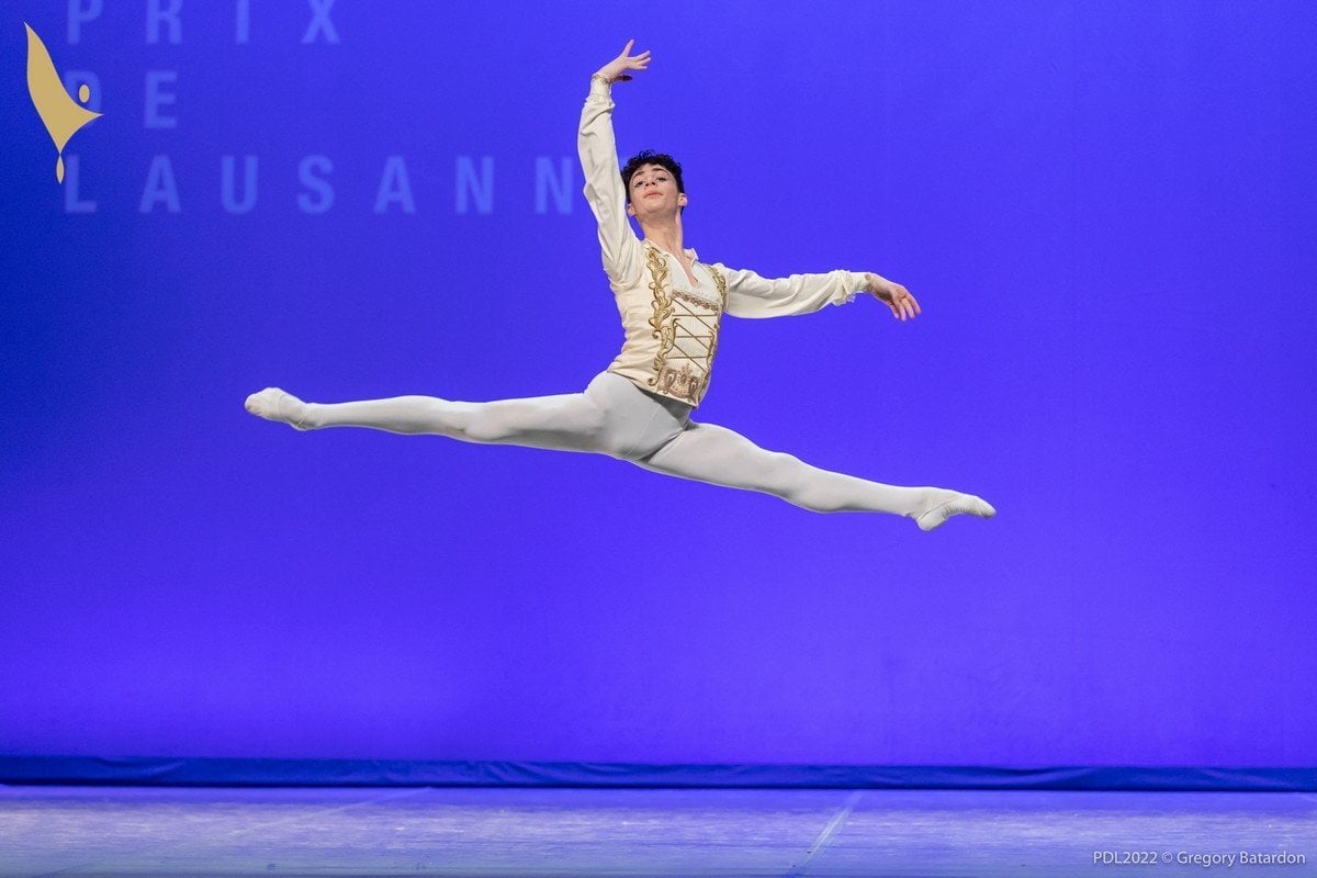 Prix de Lausanne 2022 201 Micah Levine finalist ©Gregory Batardon 0161 Prix de Lausanne 2022 201 Micah Levine, finalist ©Gregory Batardon, 0161