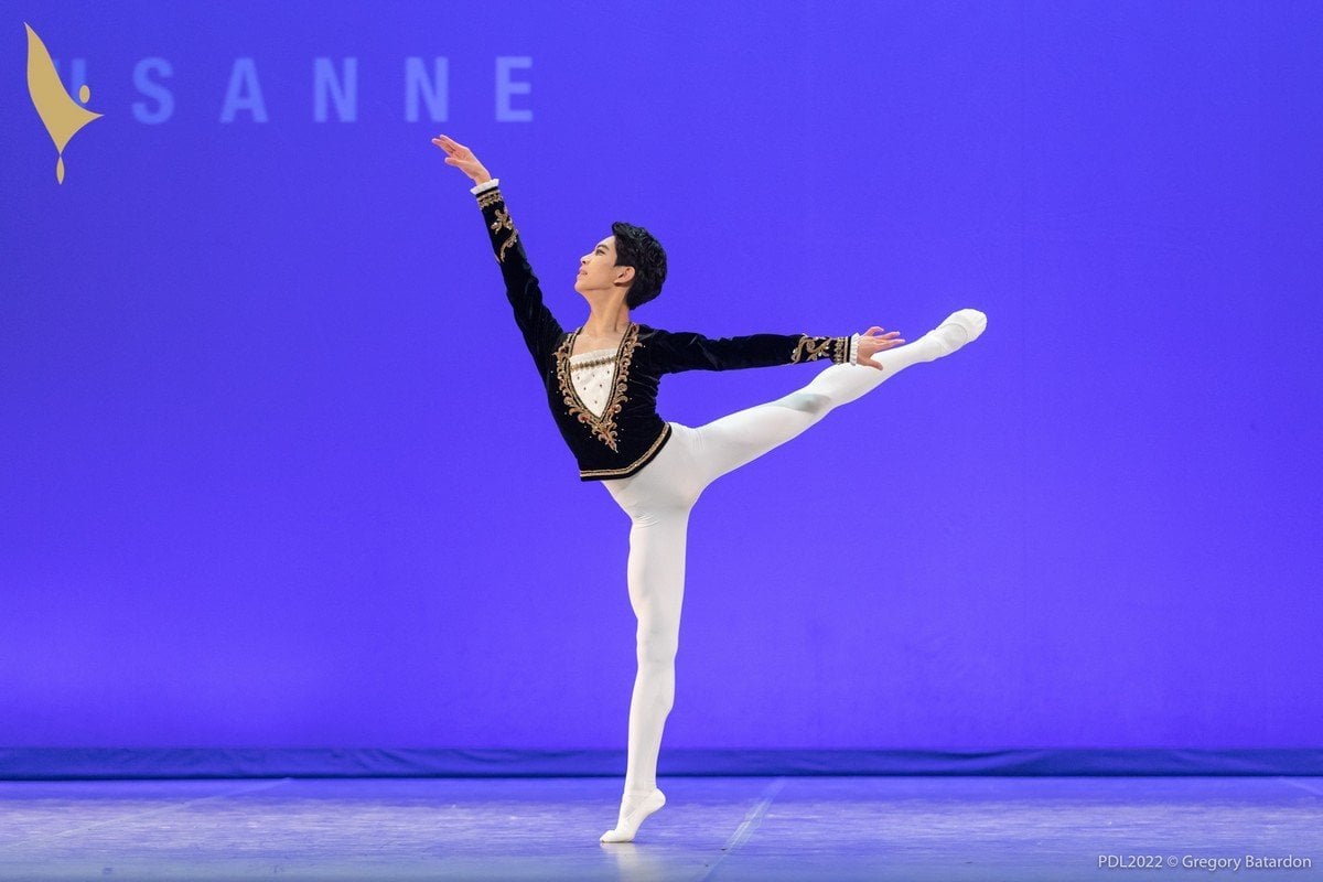 Prix de Lausanne 2022 207 Geon hee Park finalist ©Gregory Batardon 0254 Prix de Lausanne 2022 207 Geon hee Park, finalist ©Gregory Batardon, 0254