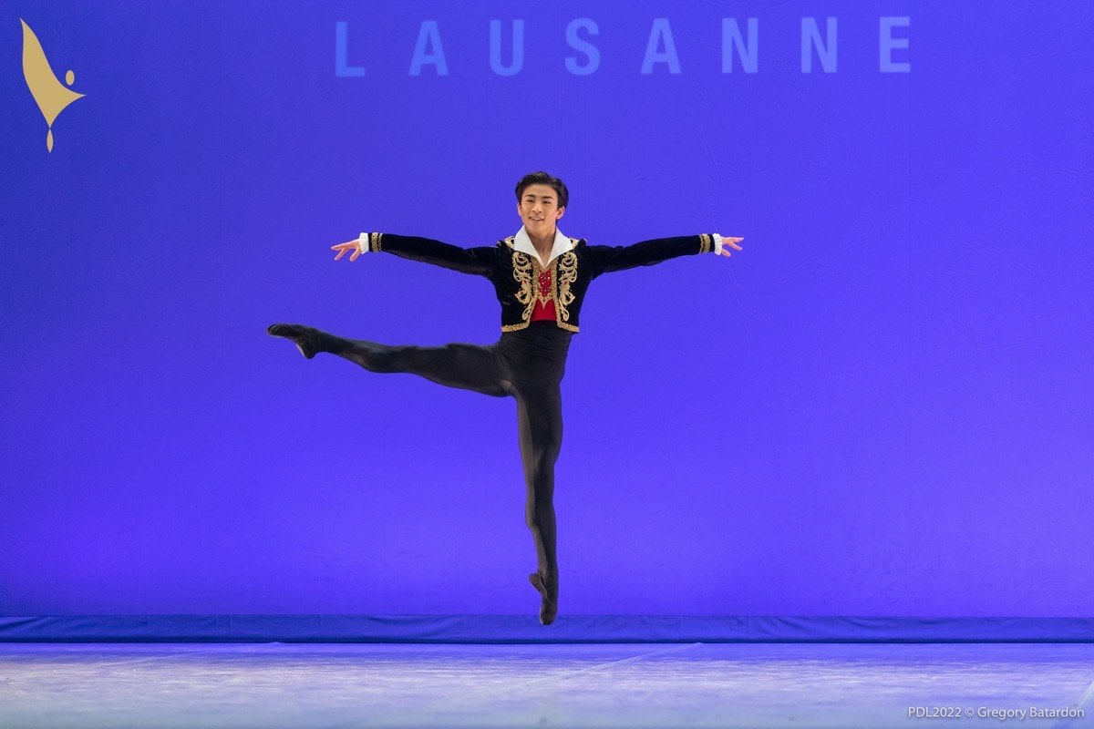 Prix de Lausanne 2022 418 Hyo Shimizu finalist ©Gregory Batardon 1836 Prix de Lausanne 2022 418 Hyo Shimizu, finalist ©Gregory Batardon, 1836