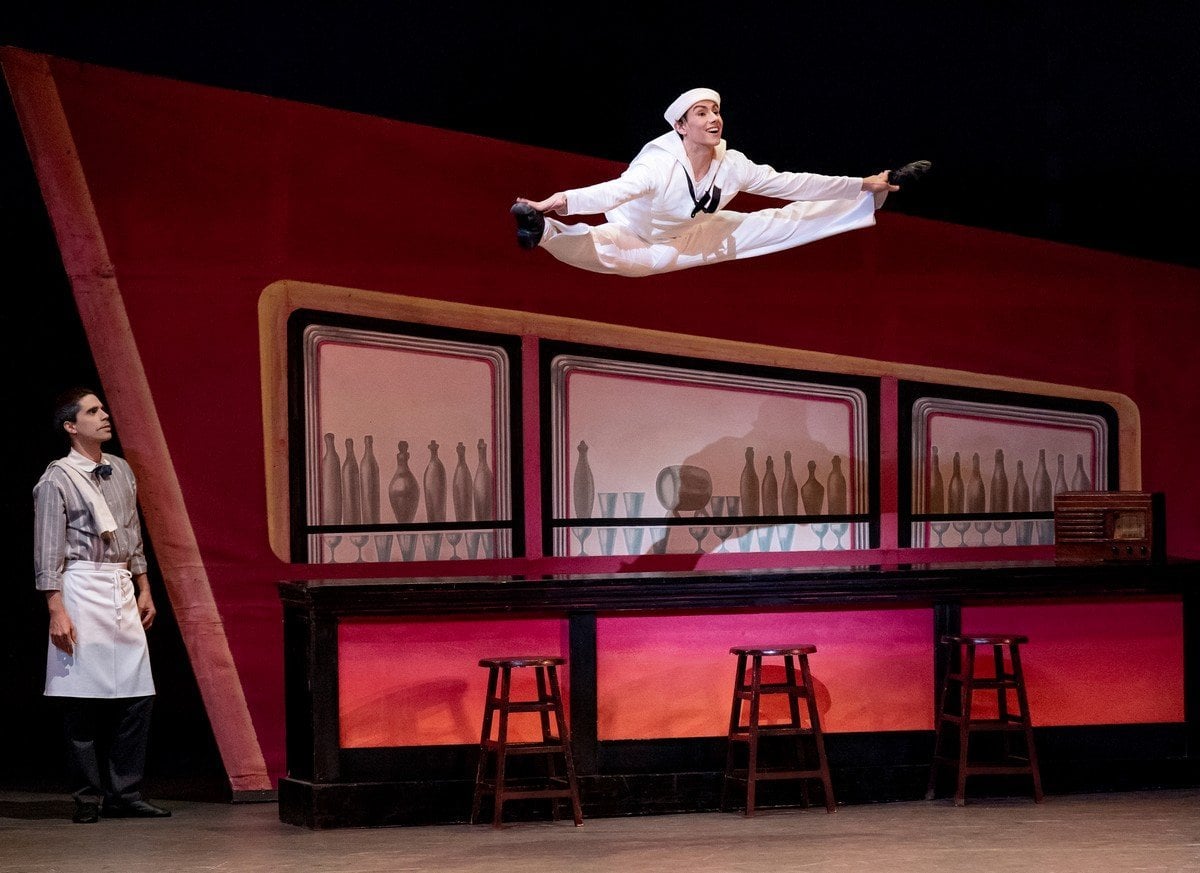 Roman Mejia of NYCB in Jerome Robbins Fancy Free. Photo credit Paul Kolnik Roman Mejia of NYCB in Jerome Robbins’ “Fancy Free.” Photo credit Paul Kolnik