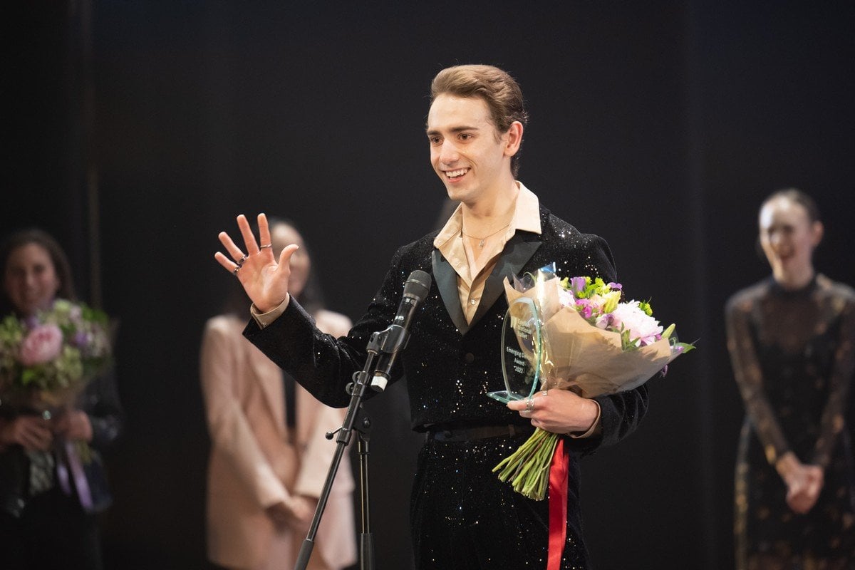 Emerging Dancer 2022 winner Eric Snyder © Photography by ASH Emerging Dancer 2022 winner Eric Snyder © Photography by ASH
