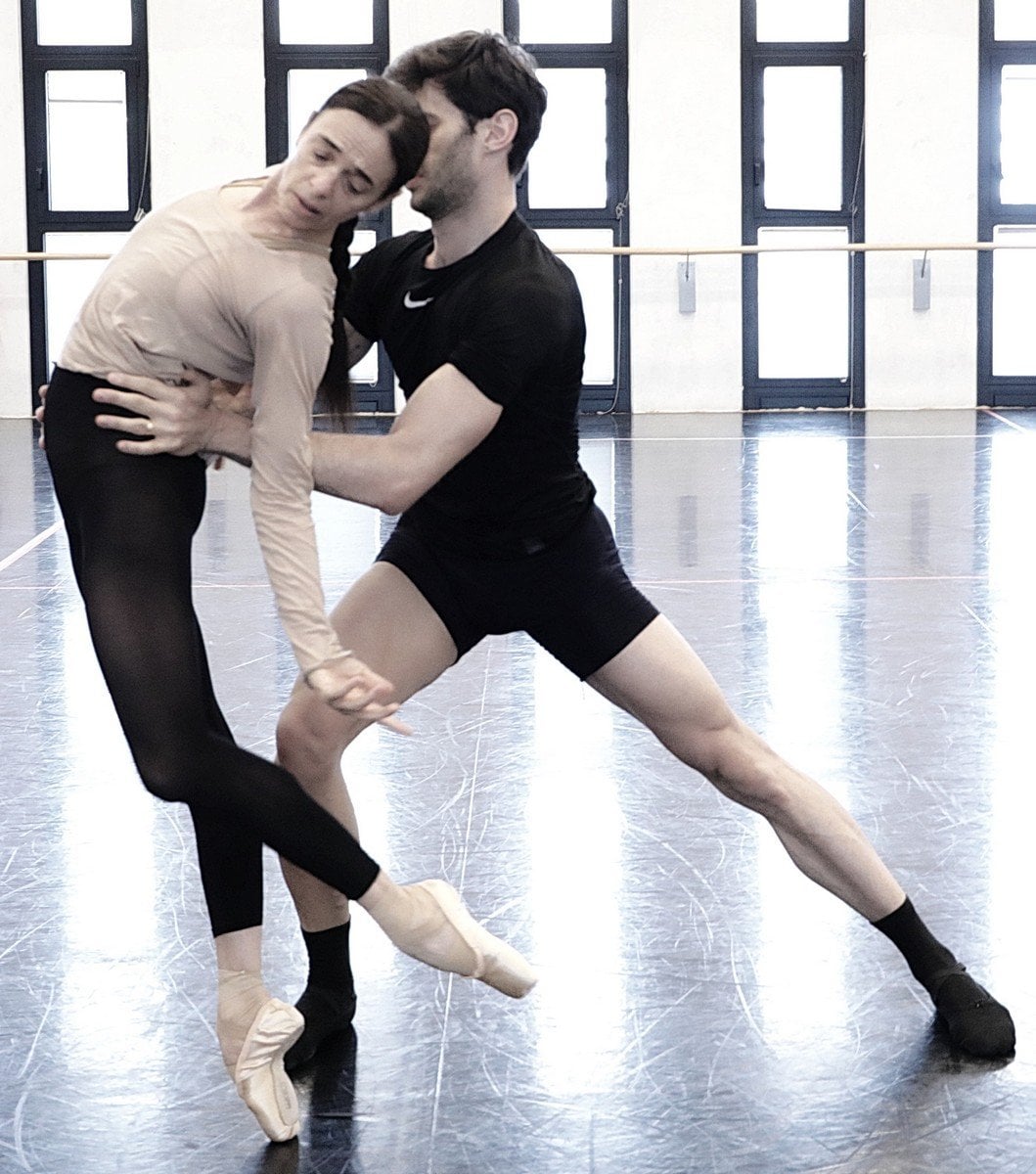 AfteRite rehearsals Alessandra Ferri Nicola Del Freo photo Bescia and Amisano © Teatro alla Scala 2 AfteRite - rehearsals - Alessandra Ferri, Nicola Del Freo, photo Bescia and Amisano © Teatro alla Scala (2)