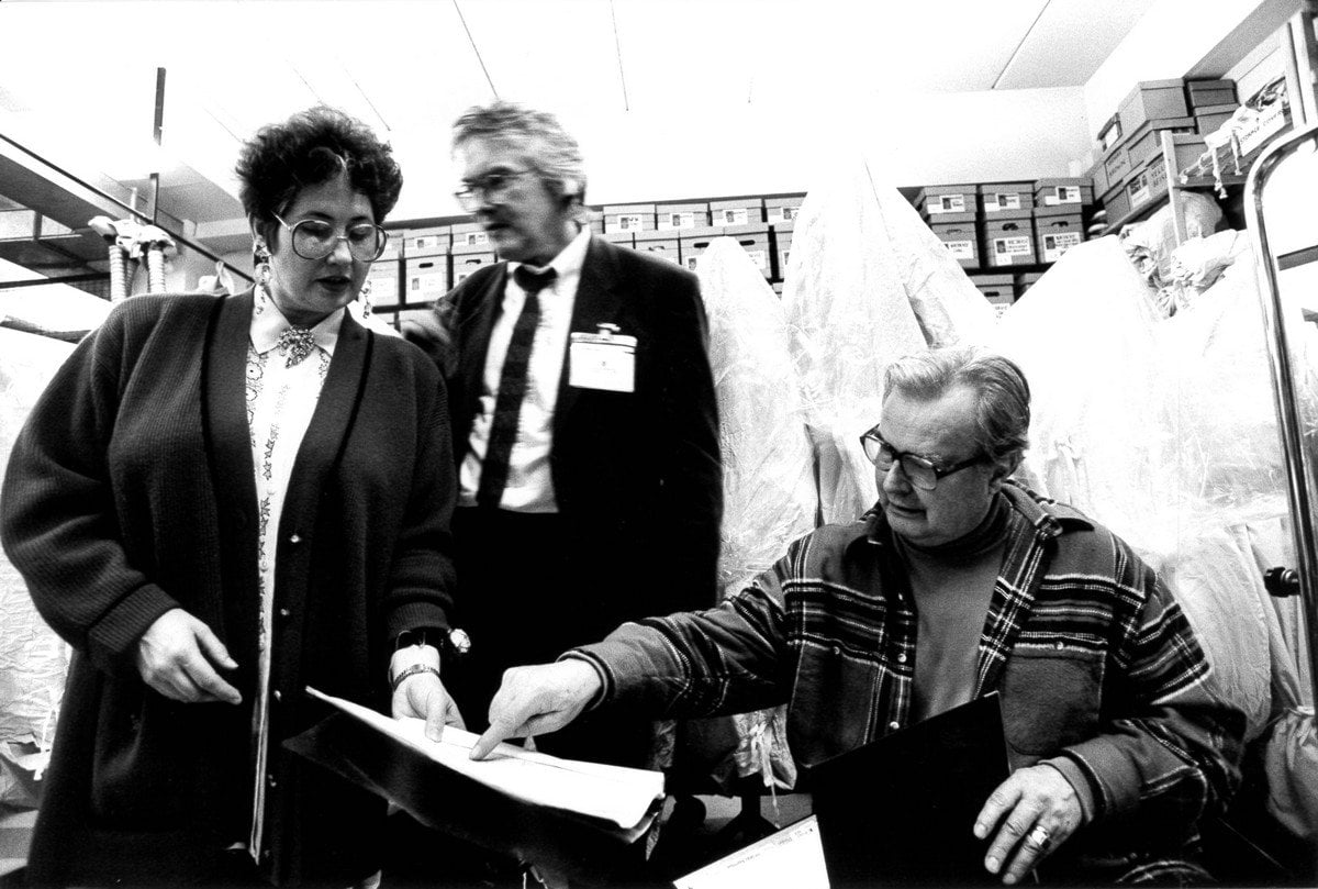Peter Wright creating Coppelia Mar 1995 ©Bill Cooper 7 Peter Wright creating Coppélia Mar 1995 ©Bill Cooper 7