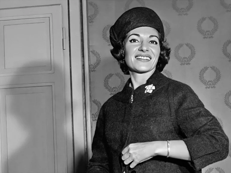 Maria Callas in 1960, photo Teatro alla Scala