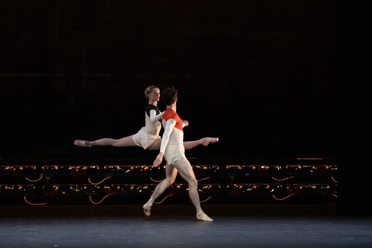 Anna Rose OSullivan and William Bracewell in Dispatch Duet The Royal Ballet ©2022 ROH. Photographed by Andrej Uspenski 1 jpg Anna Rose O'Sullivan and William Bracewell in Dispatch Duet, The Royal Ballet ©2022 ROH. Photographed by Andrej Uspenski (1)