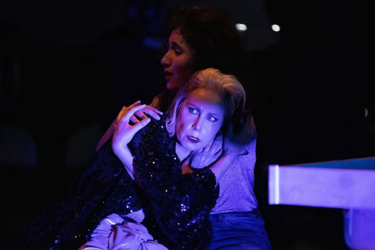 The Medium with Manuela Custer and Maria Eleonora Caminada, photo by M.I.