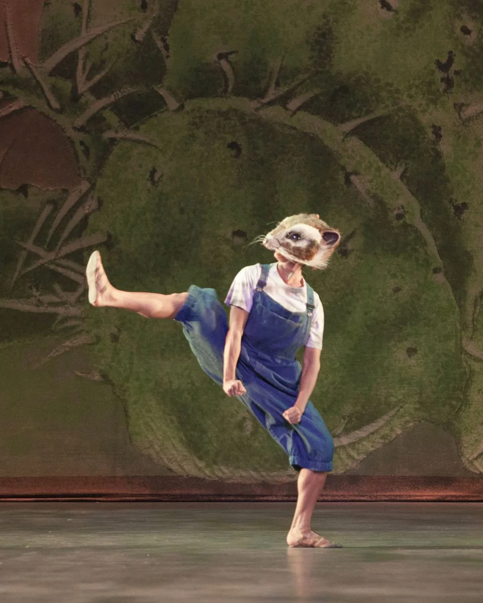 Tzu Chao Chou as the Texas Kangaroo Rat in David Bintleys Still Life at the Penguin Cafe. Photo Caroline Holden jpg Tzu-Chao Chou as the Texas Kangaroo Rat in David Bintley's Still Life at the Penguin Cafe. Photo Caroline Holden