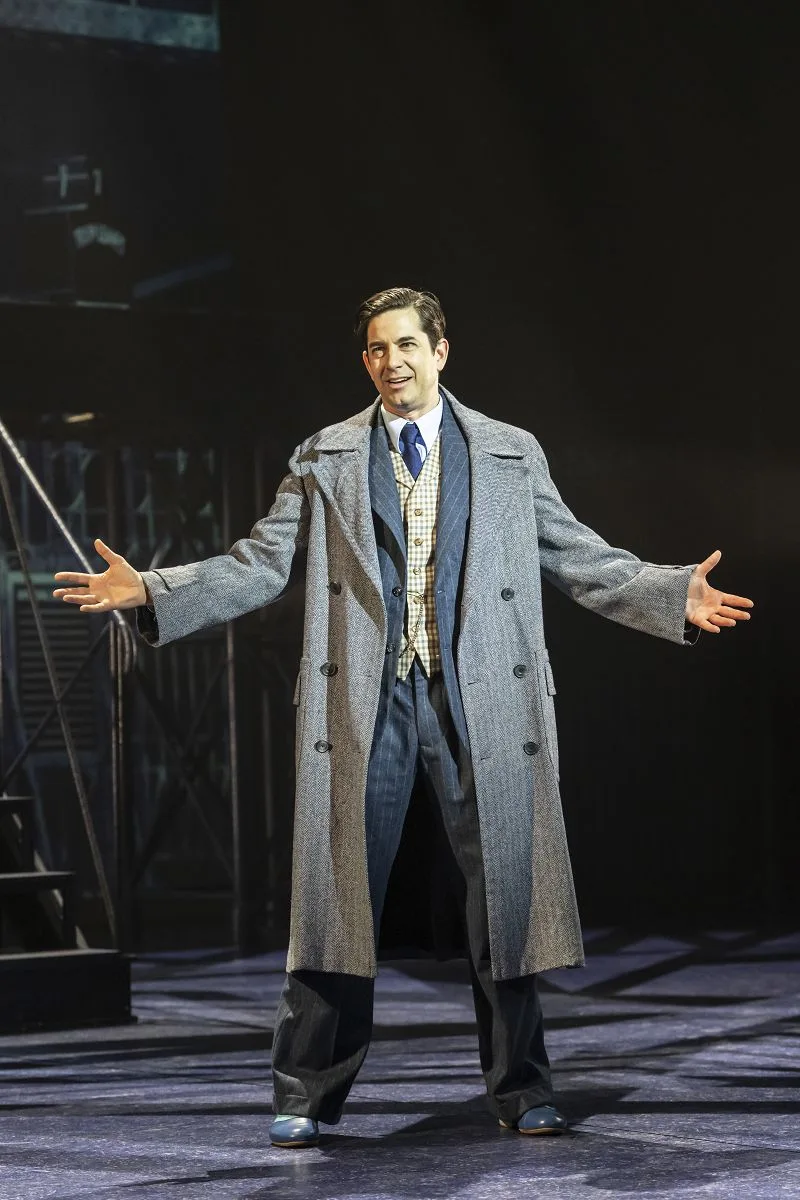 42ND STREET. Adam Garcia Julian Marsh. Photo Johan Persson jpg 42ND STREET. Adam Garcia 'Julian Marsh'. Photo Johan Persson