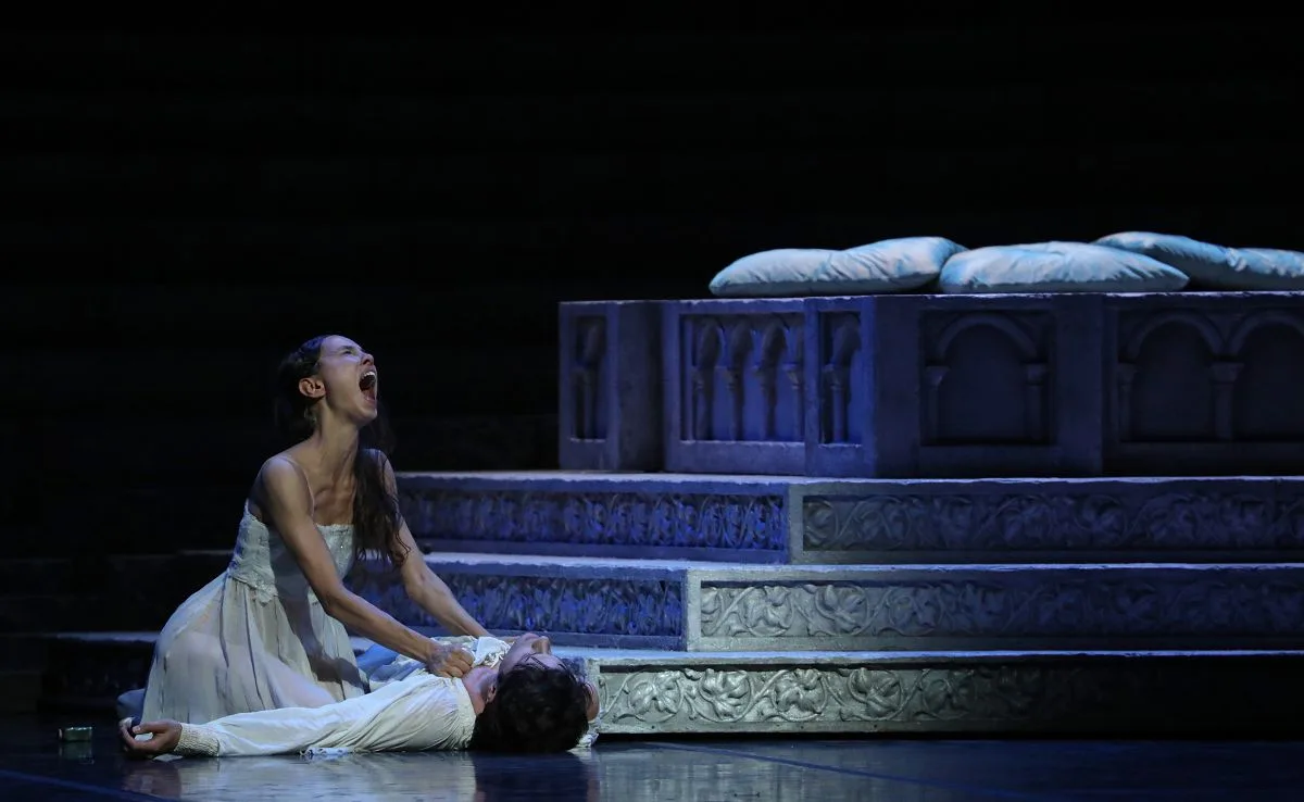 Romeo and Juliet with Agnese Di Clemente and Claudio Coviello photo by Brescia e Amisano Teatro alla Scala 2023 04 jpg Romeo and Juliet, with Agnese Di Clemente and Claudio Coviello, photo by Brescia e Amisano, Teatro alla Scala 2023-04