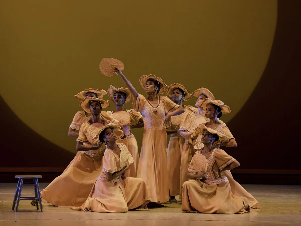 Alvin Ailey American Dance Theater in Alvin Aileys Revelations. Photo by Paul Kolnik 146 jpg Alvin Ailey American Dance Theater in Alvin Ailey's Revelations. Photo by Paul Kolnik_146