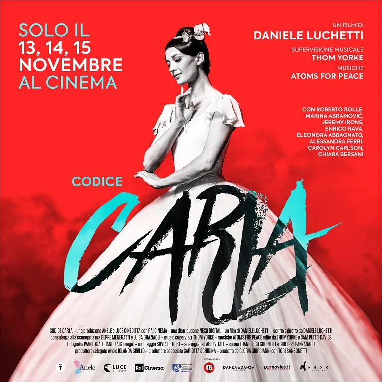 Codice Carla in cinemas jpg Codice Carla in cinemas