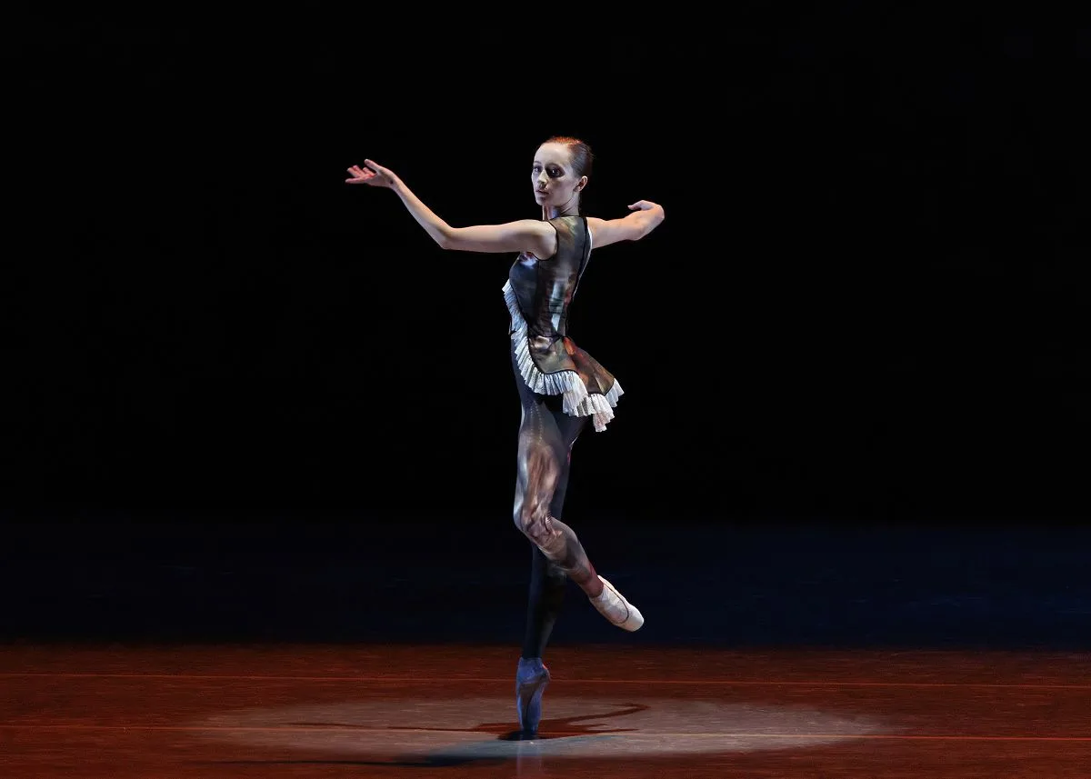 Ruby Lister in Love Letter on shuffle choreography by Kyle Abraham. New York City Ballet photo by Erin Baiano jpg Ruby Lister in Love Letter (on shuffle), choreography by Kyle Abraham. New York City Ballet, photo by Erin Baiano