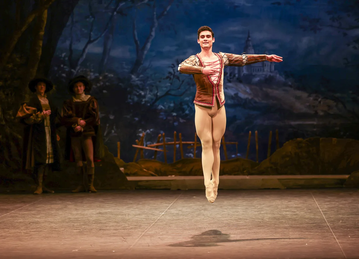 Giselle English National Ballet with Daniel McCormick and Ivana Bueno in the peasants pas de deux photo by Dasa Wharton 2024 3 jpg Giselle - English National Ballet with Daniel McCormick and Ivana Bueno in the peasants pas de deux, photo by Dasa Wharton 2024 - 3