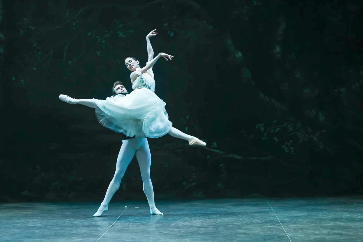 Giselle English National Ballet with Katja Khaniukova as Giselle and Aitor Arrieta as Albrecht photo by Dasa Wharton 2024 18 jpg Giselle - English National Ballet with Katja Khaniukova as Giselle and Aitor Arrieta as Albrecht, photo by Dasa Wharton 2024 - 18