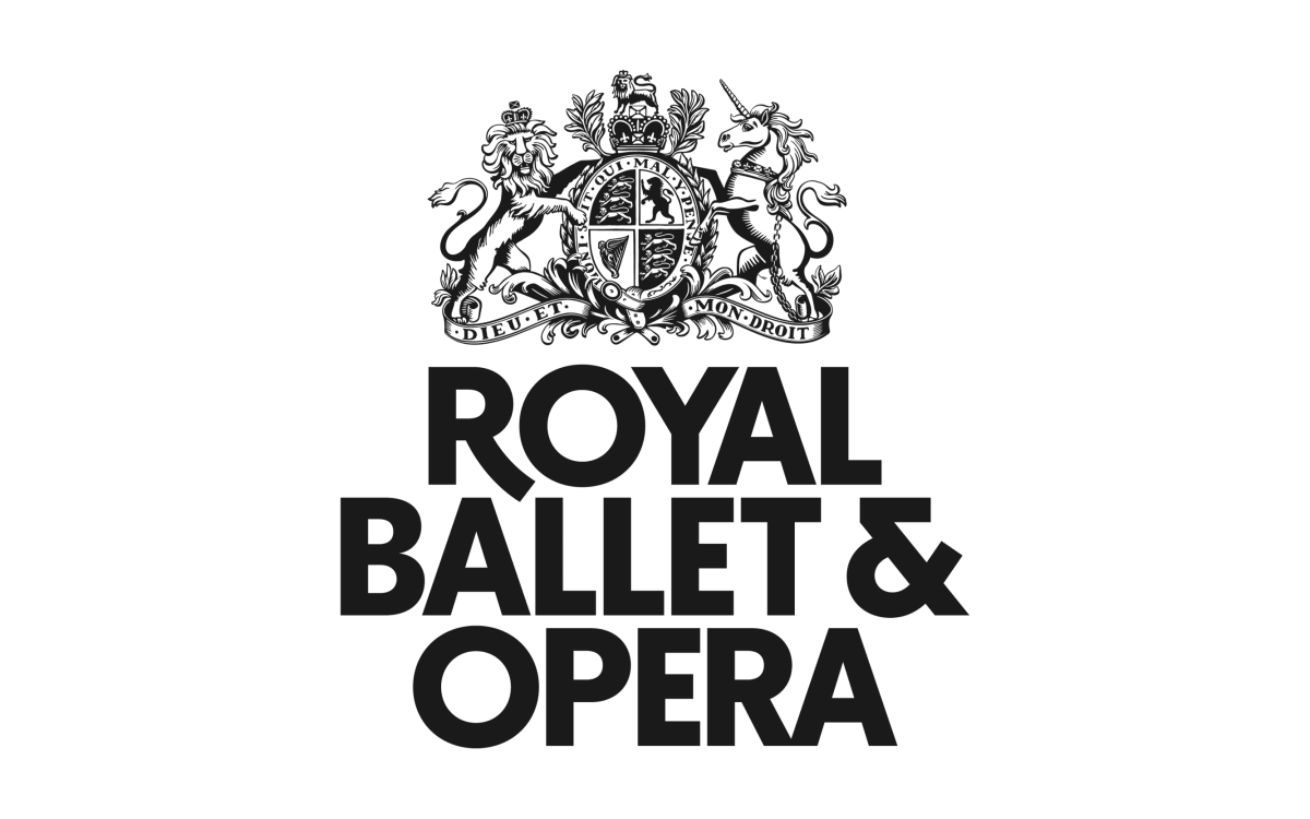 Royal Ballet and Opera logo 2024 Royal Ballet and Opera logo 2024