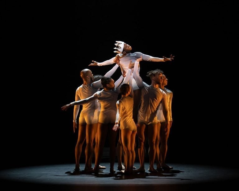 Ballet Black in If At First, choreographed by Sophie Laplane - Acaoã De Catro and The Ballet Black Company