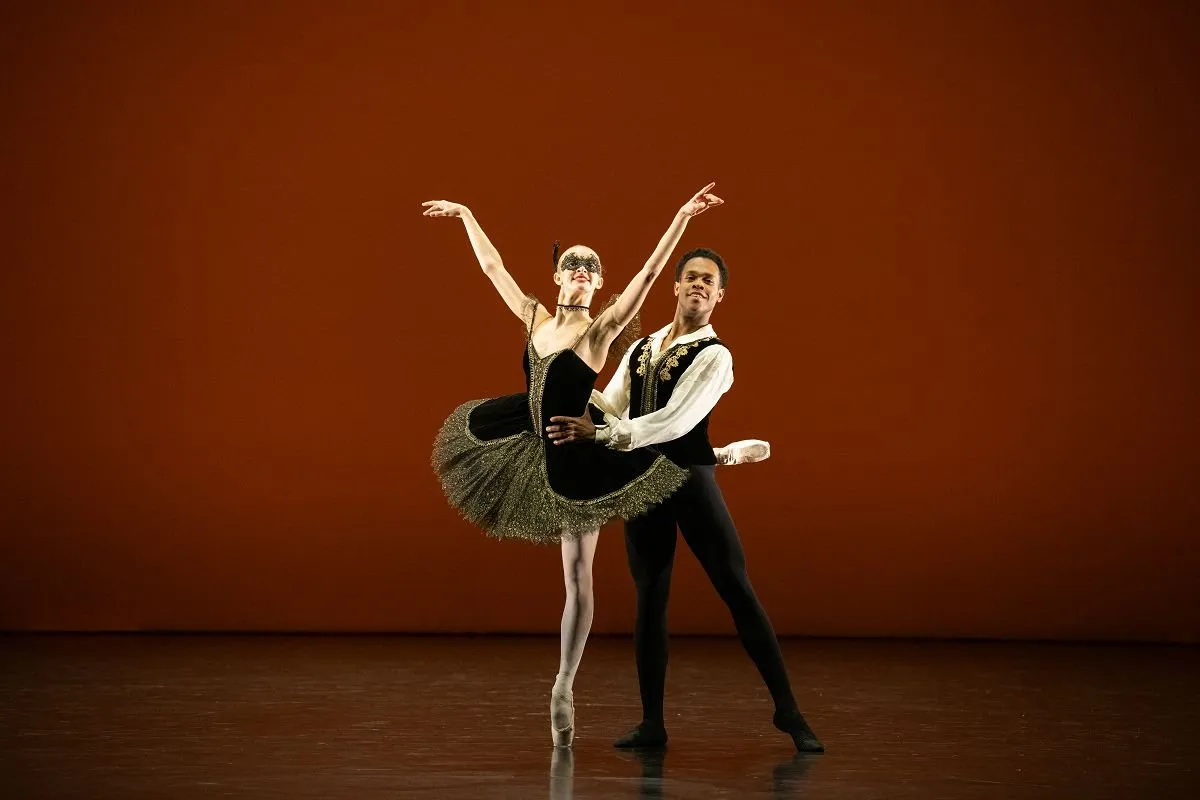 Breanna Foad and Thiago Pereira performing Satanella in Emerging Dancer 2024 photo by Laurent Liotardo Breanna Foad and Thiago Pereira performing Satanella in Emerging Dancer 2024, photo by Laurent Liotardo