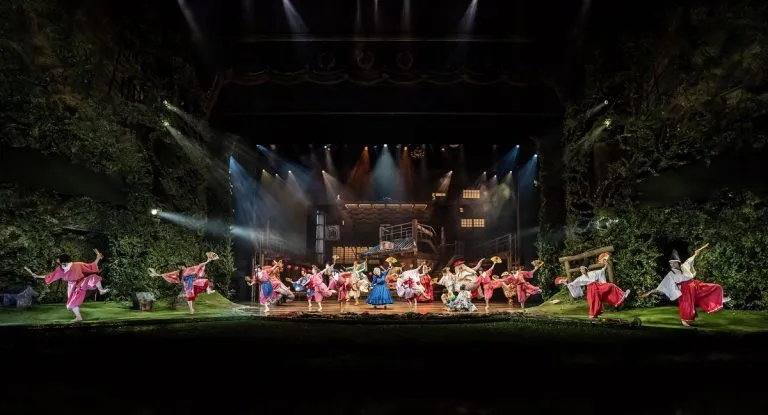 Company of SPIRITED AWAY. Photo by Johan Persson
