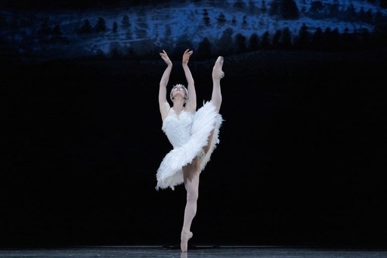 Jurgita Dronina in Swan Lake. Photo by Karolina Kuras 2022