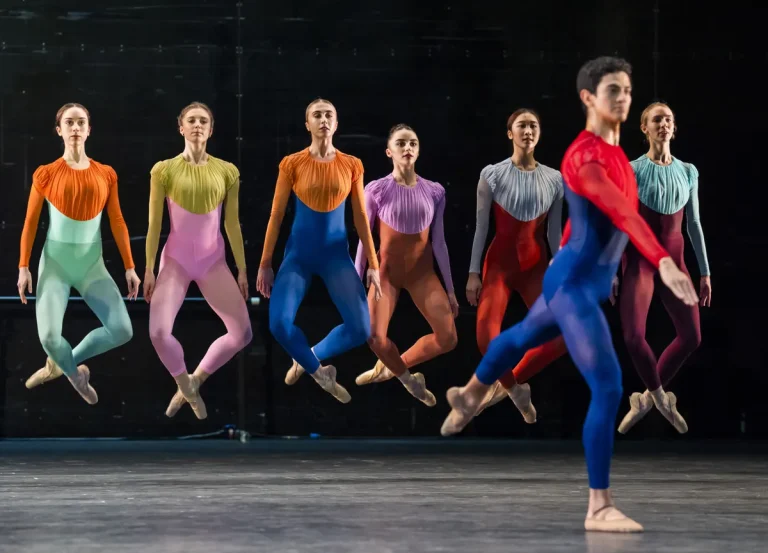 Artists of The Royal Ballet in Pam Tanowitz's Or Forevermore, photo by Tristram Kenton 2024