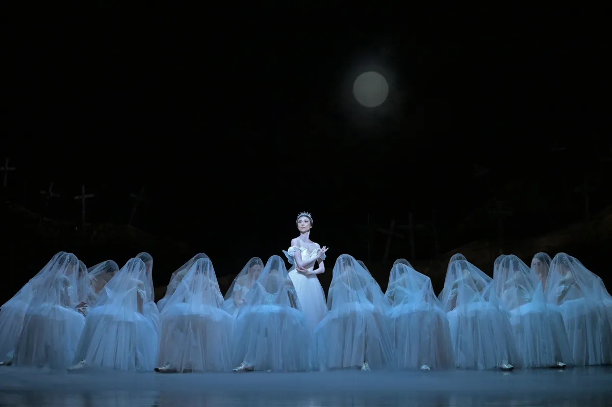 1. Artists of National Ballet of Japan in Act 2 of Giselle Photo by Takashi Shikama 1. Artists of National Ballet of Japan in Act 2 of Giselle Photo by Takashi Shikama