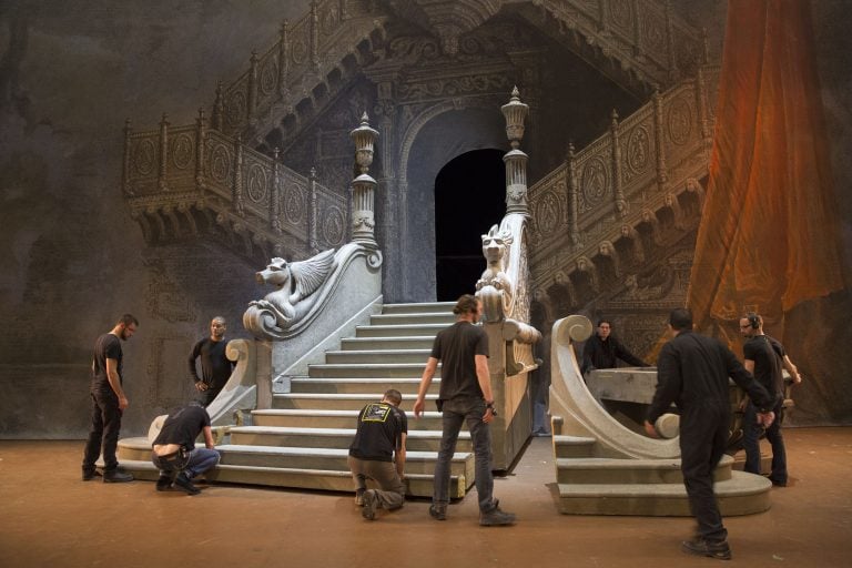 Backstage at Paquita, Paris Opera Ballet