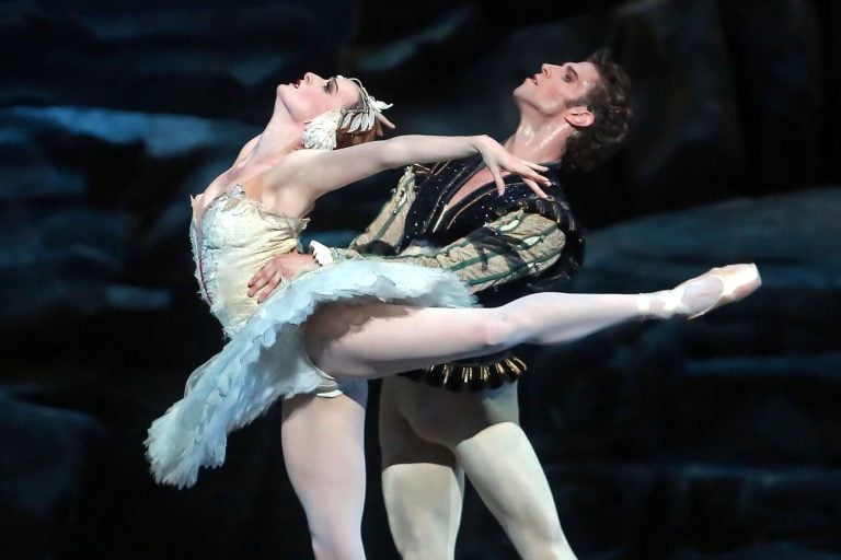 Gillian Murphy and James Whiteside in ABT’s Swan Lake - photo by Andrea Mohin
