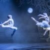MATTHEW BOURNE'S SWAN LAKE. James Lovell (The Prince) and Harrison Dowzell (The Swan). Photo Johan Persson (1)
