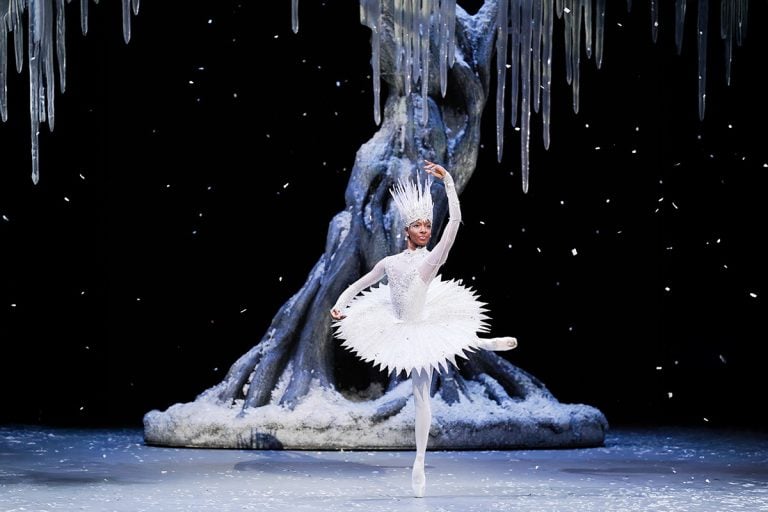 Precious Adams as Ice Queen in English National Ballet's Nutcracker (c) Isabella Turolla
